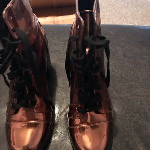 Bronze Combat Booties